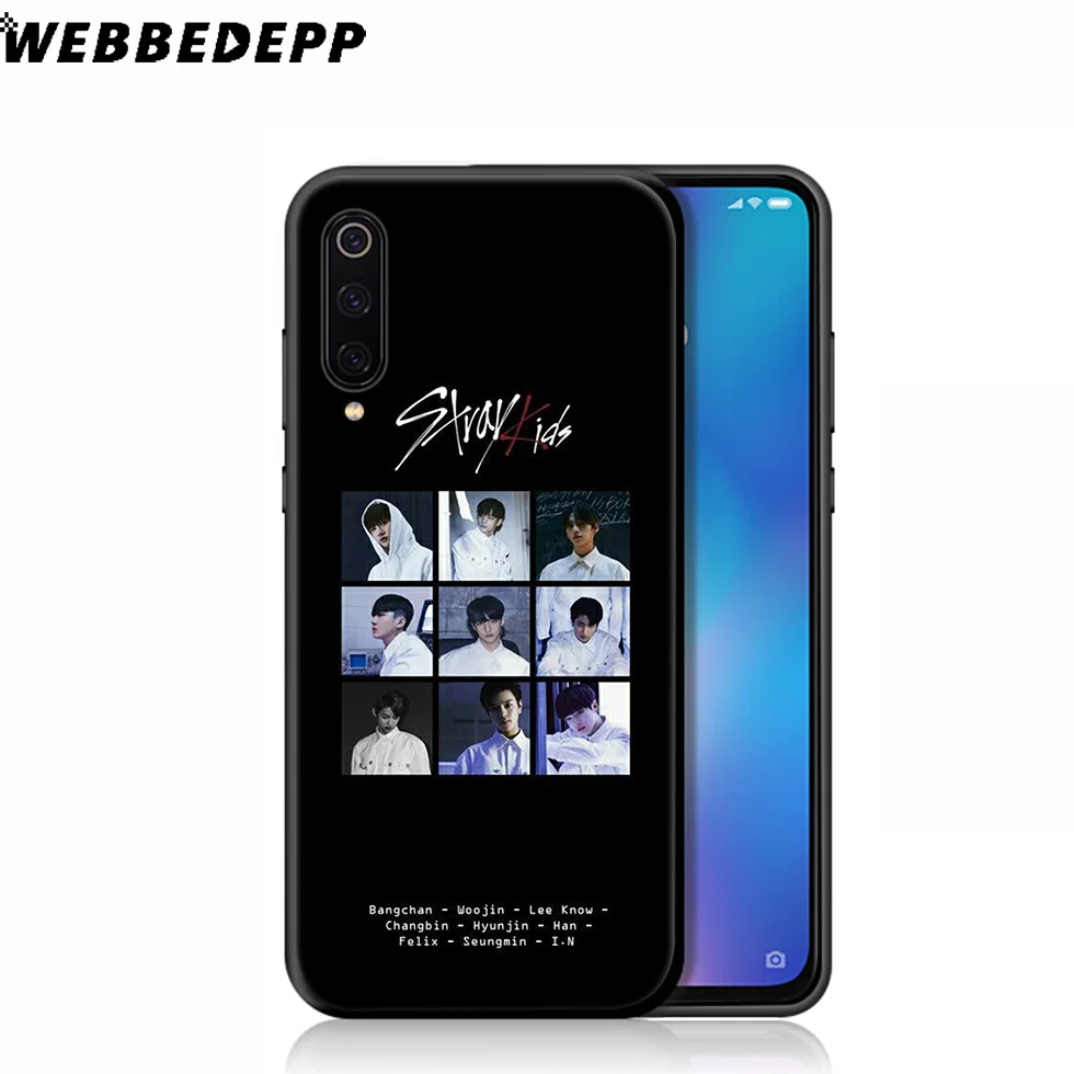 WEBBEDEPP Stray Kids Soft Case for Xiaomi Mi 9T 9 8 SE 6 A1 A2 A3 Lite MiA1 MiA2 MiA3 F1 MAX 3 Mi8 CC9E CC9 |