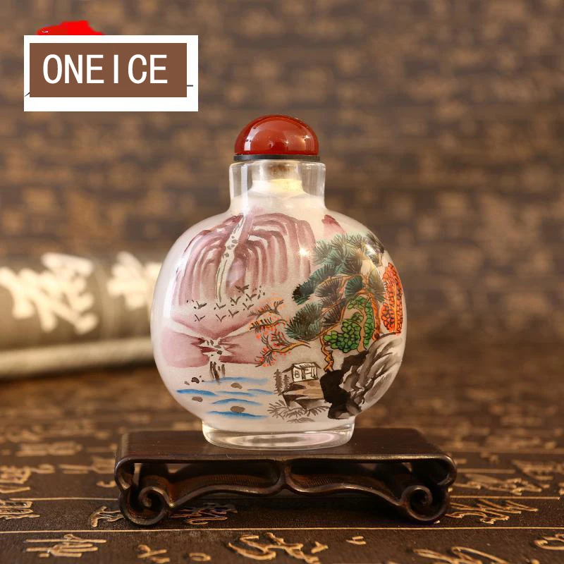 Картина в традиционном китайском стиле раскрашенная вручную плотно закрывает