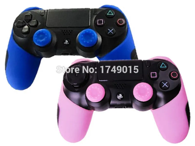 Для PlayStation 4 PS4 Pro тонкий силиконовый резиновый полузащитный чехол для Dualshock (чехол