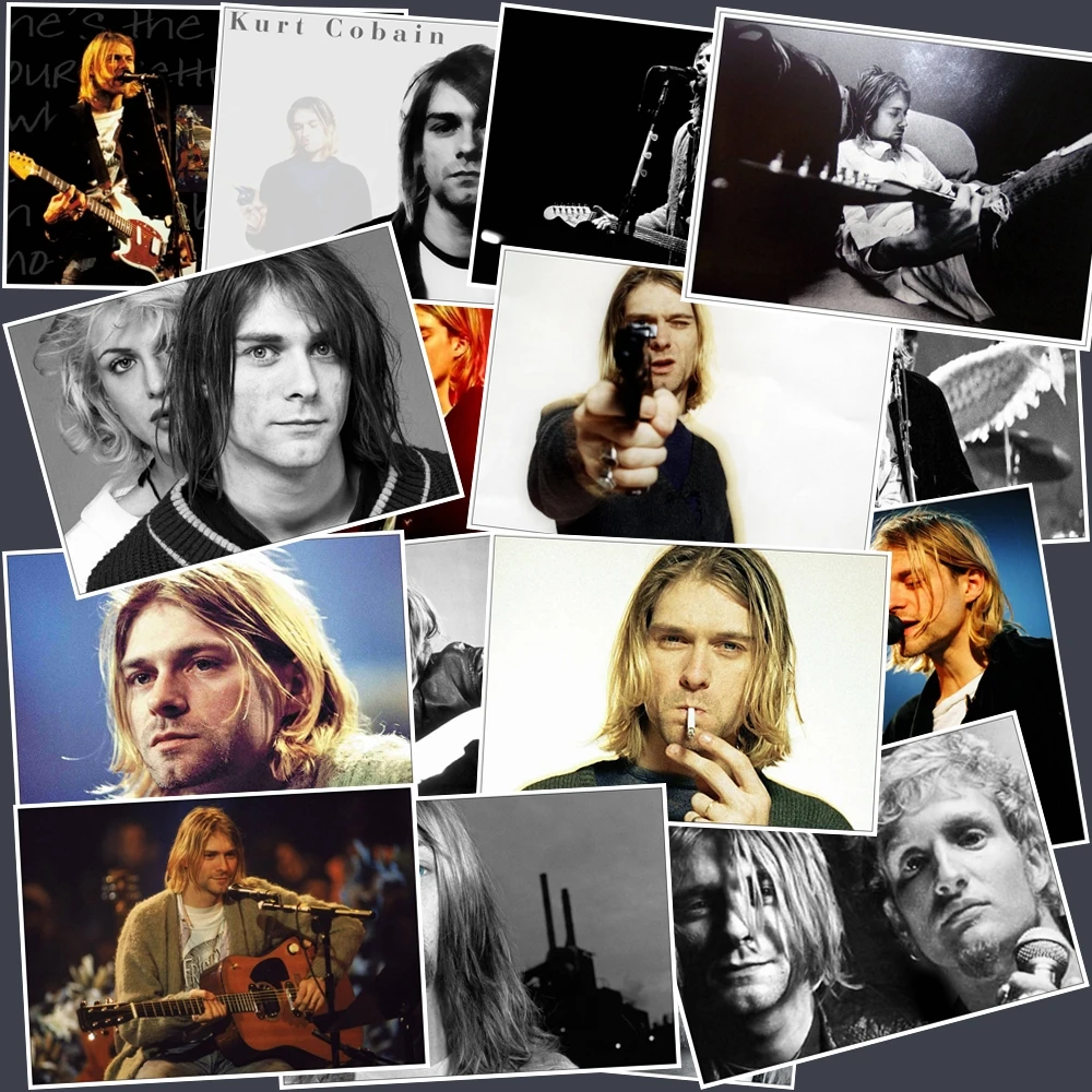 25 шт./компл. классический рок-певца Kurt Cobain наклейки для скрапбукинга для Чемодан ноутбук Тетрадь автомобиль мотоцикл игрушка телефон