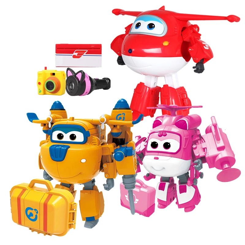 1 шт. ABS Super Wings Donnie Deluxe набор инструментов для деформации и Dizzy трансформация