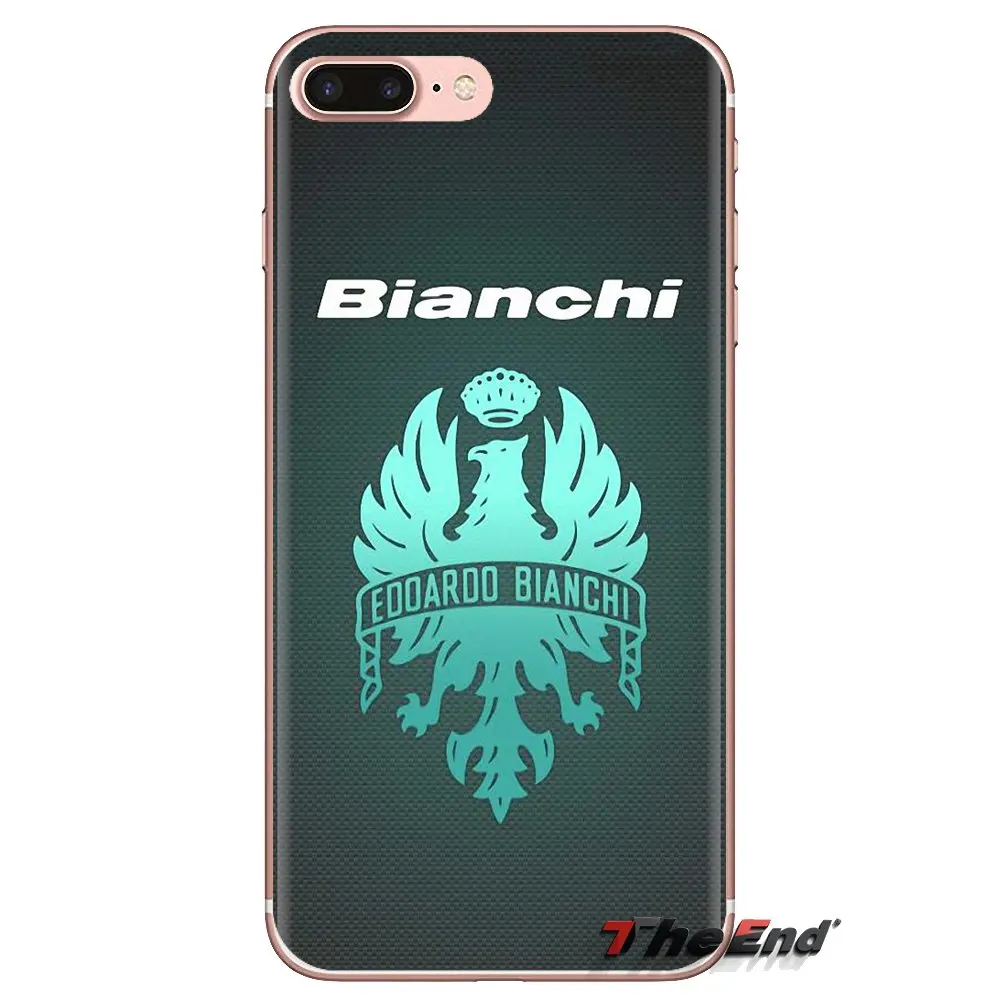 For Xiaomi Redmi 4A S2 Note 3 3S 4 4X 5 Plus 6 7 6A Pro Pocophone F1 Silicone Phone Cover Bag Bianchi Bike Logo Bicycle Team |