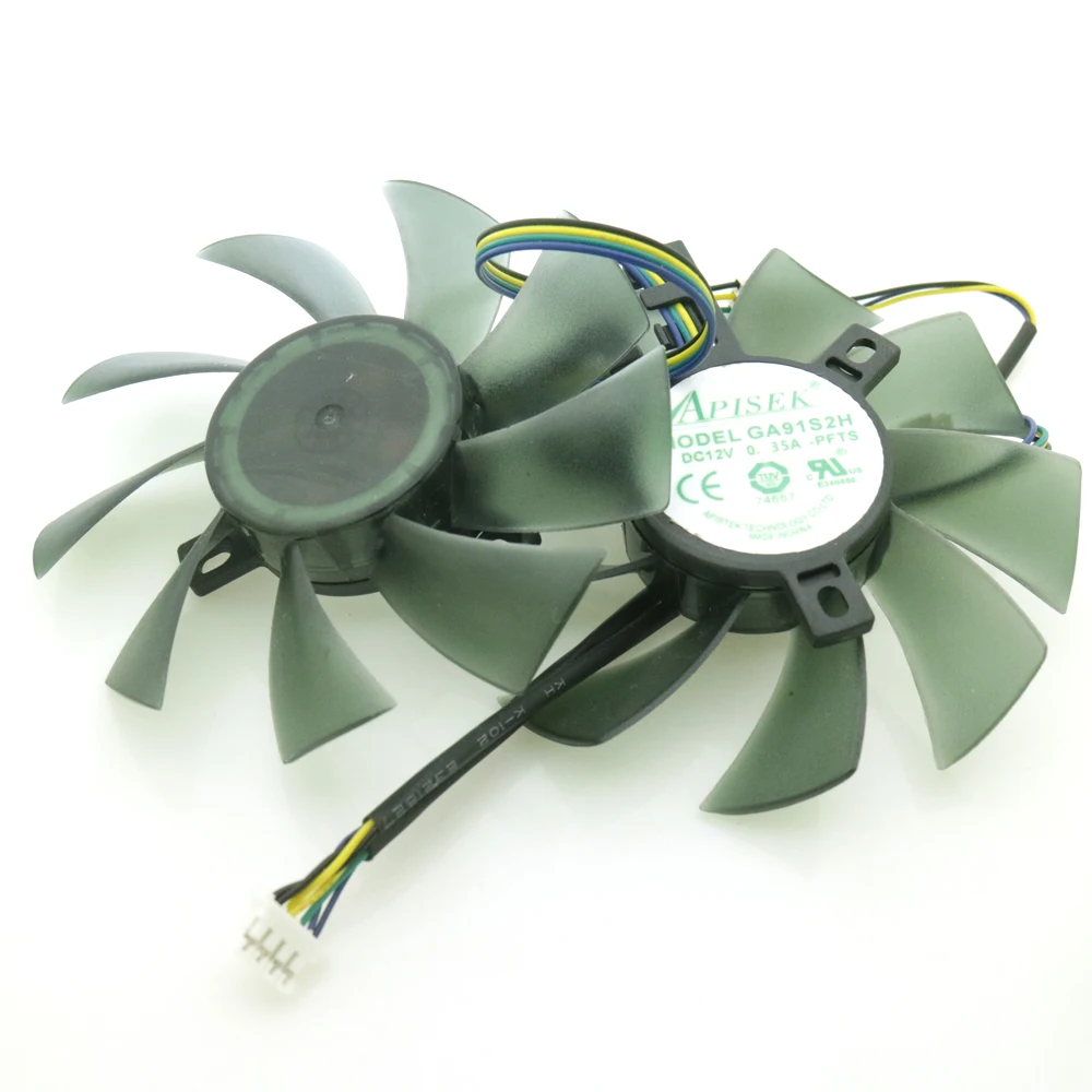 GA91S2H ga91s2u-pfta DC12V 0.40A 4Pin 86 мм VGA вентилятор для GEFORCE GTX1080 GTX1070 GTX1060 видеокарта вентилятор охлаждения