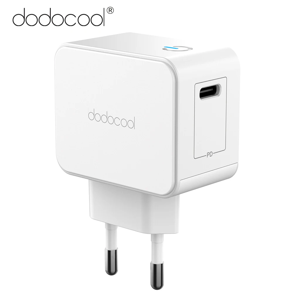 Настенное зарядное устройство dodocool 18 Вт Type C адаптер питания с доставкой для Apple