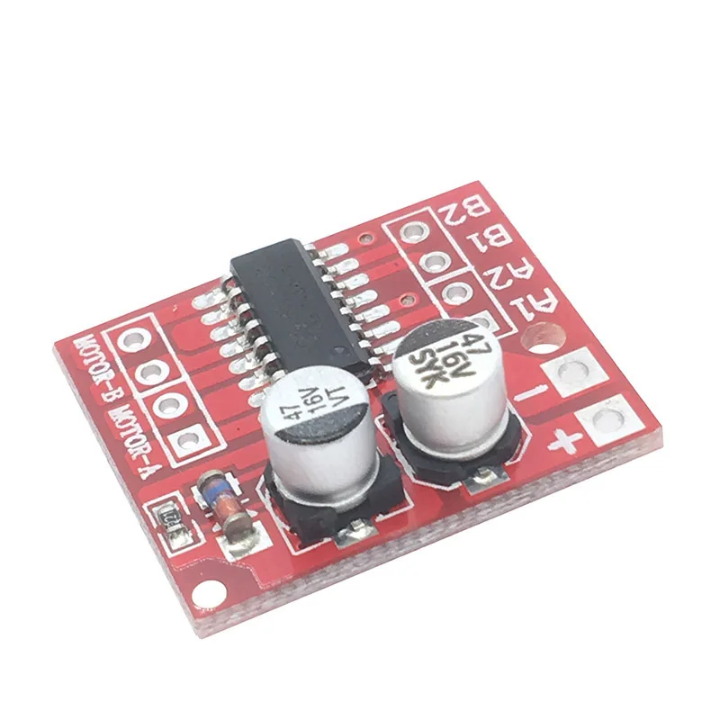 1.5A 2 way DC мотор драйвер Модуль 2V 10V канал ПВМ Скорость двойной h мост шаговый
