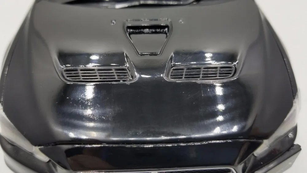 1:18 литая под давлением модель автомобиля для Mitsubishi Lancer EVO X 10(правый руль) черный редкая коллекция EVOLUTION X