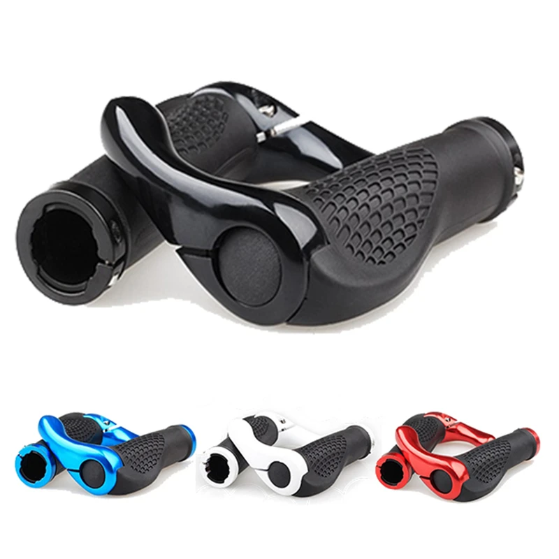 

HOT Durable Anti-Slip MTB Bike Bicycle Handlebar Aluminum Alloy Human Engineering Design Mountain Bikes Bar Ends Cycling Parts