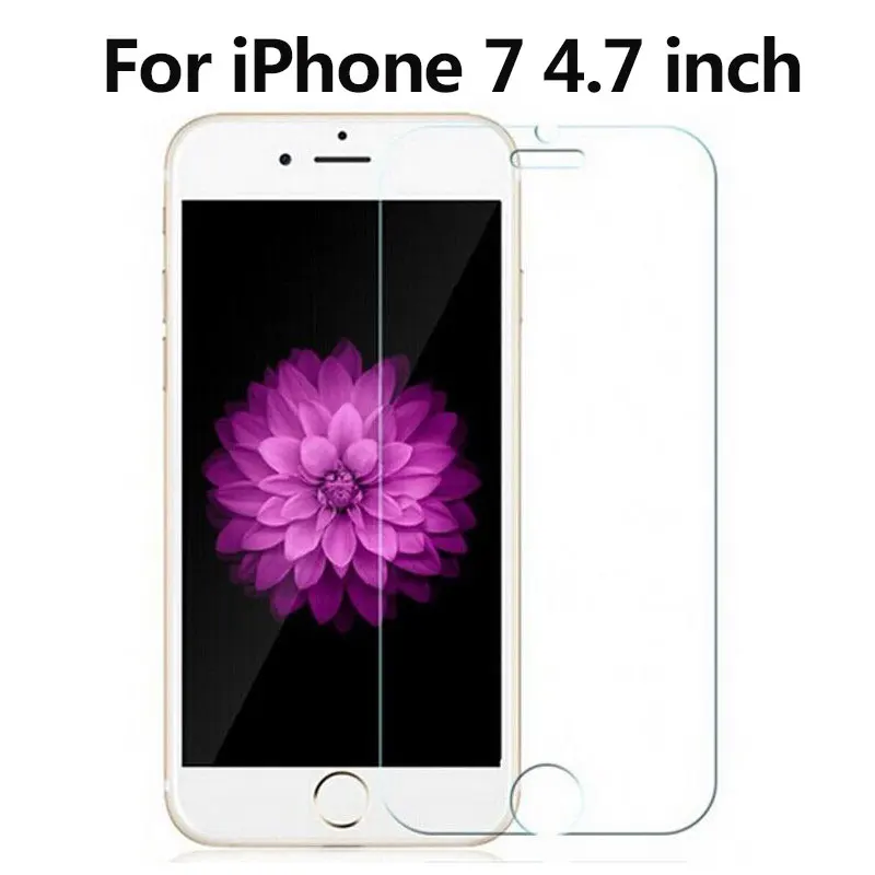 10 шт./лот 2.5D Закаленное стекло для iphone 8X7 5 5S SE 6 6s 4 9H Взрывозащищенная защитная пленка для iphone X 7 Plus 8 XS