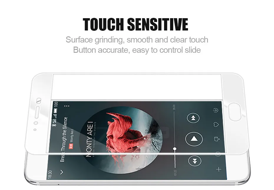 ZNP 3D полное покрытие из закаленного стекла для MEIZU M5S M5 Note M5C MX6 M6 M3 Note M3E Защитная пленка для экрана для Meizu Pro 6 7 Чехол