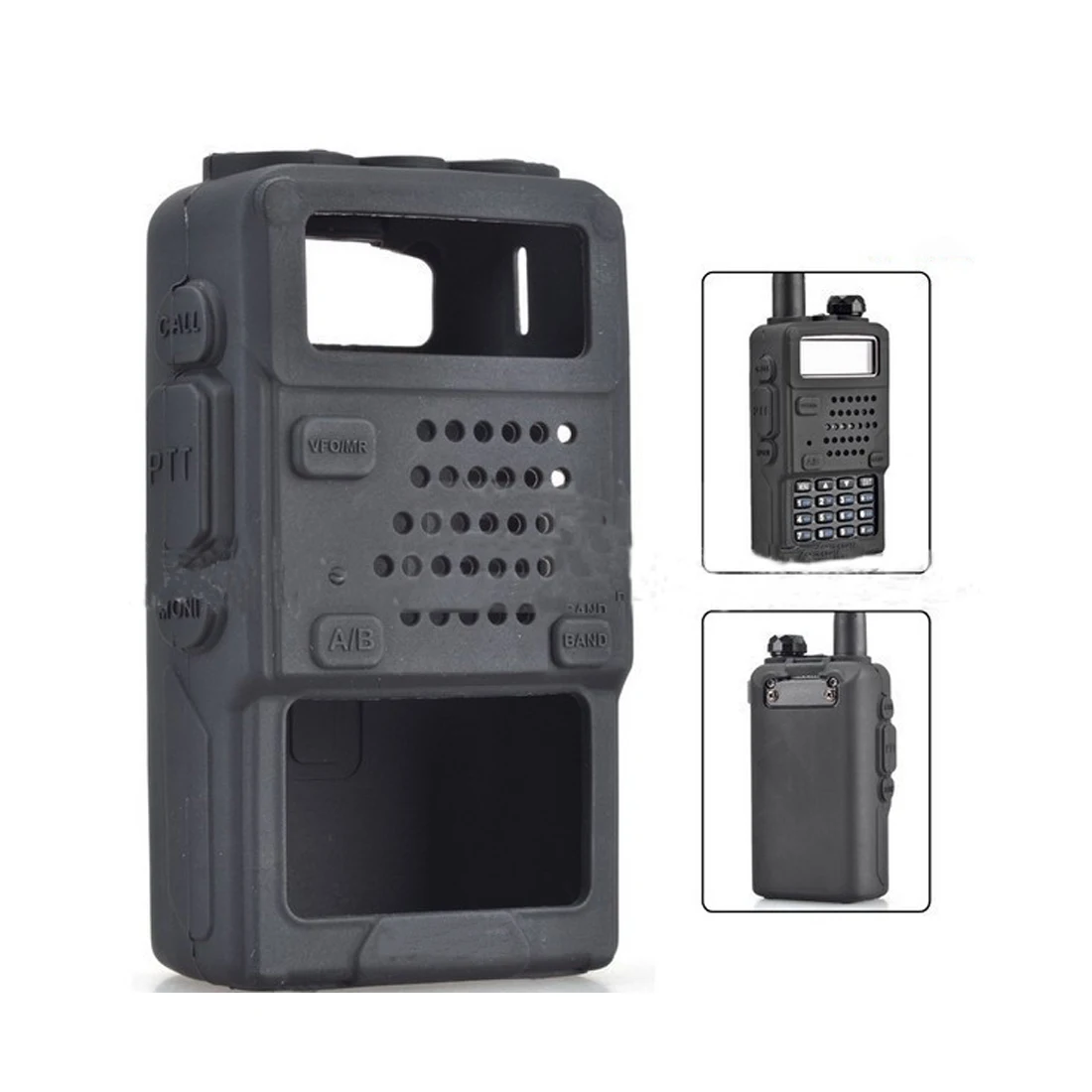 Резиновый мягкий чехол-накладка для радиоприемника Centechia BAOFENG UV-5R | Мобильные
