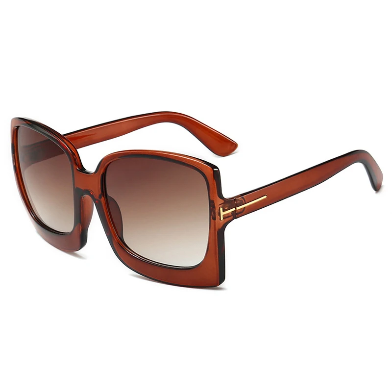 2019 новые негабаритные Квадратные Солнцезащитные очки женские мужские