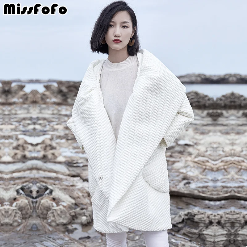MissFoFo Brand 2017 New Women Down Parka Lady Fashion Coat Jackets and Coats | Женская одежда