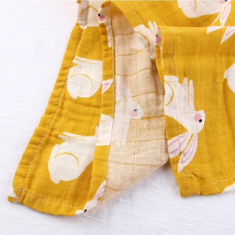 Cotton Baby Blankets Newborn Soft Organic Cotton Baby Blanket Muslin Swaddle Wrap Feeding Burp Cloth Towel Scarf Baby Stuff