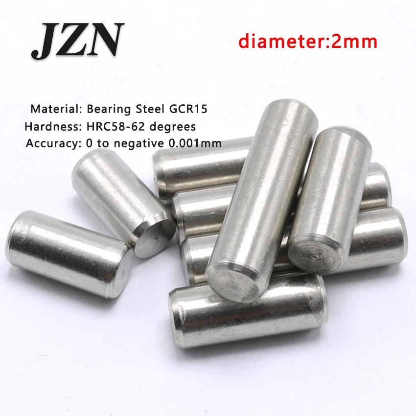 

100pcs/lot Dia 2*3 4 5 6 7 8 9 10 11 12 13 14 15 16 17 18 20 Bearing Steel Cylindrical Pins - Dowel Pins-Needle-Positioning pin