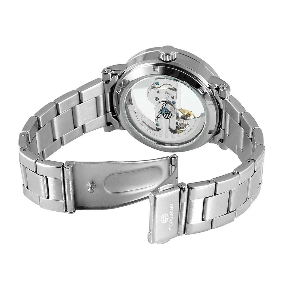 Forsining Для мужчин S Часы Военное дело спортивные часы Мужской Топ бренд класса люкс