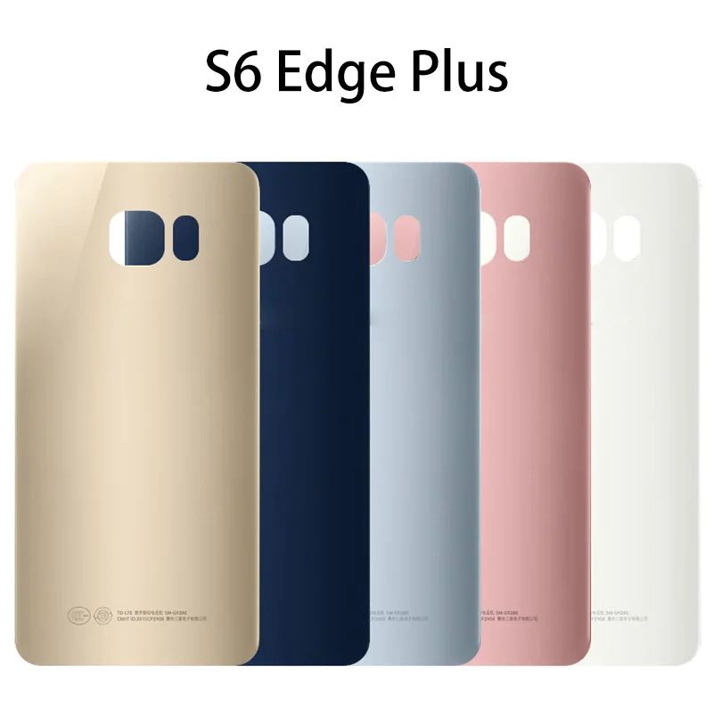 Для Samsung Galaxy S6 G920F задняя батарея Дверь чехол на заднюю крышку G920 S6 Edge plus G925F G928F крышка батареи Замена
