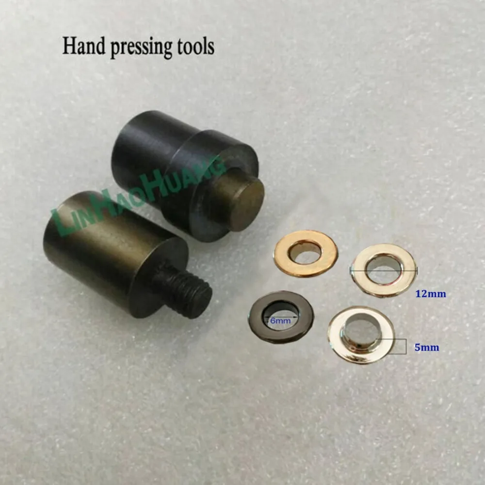 Оптовая продажа 100 компл./лот металлические латунные люверсы без швов с мойкой 6