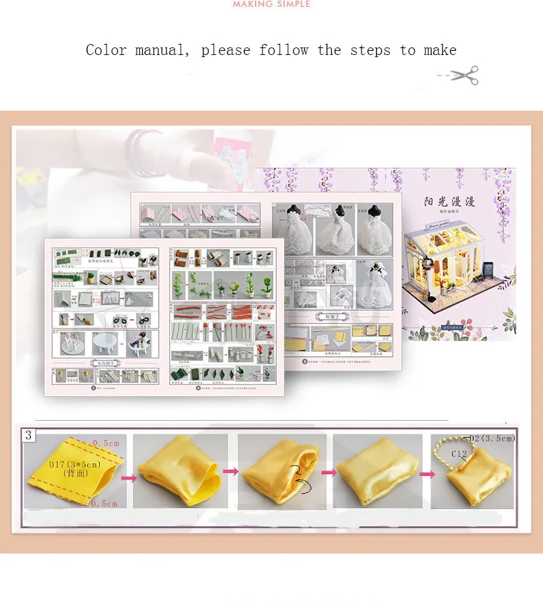 Игрушки для детей кукольный дом Каса Diy Миниатюрный Кукольный домик С Пылезащитным покрытием мебель подарок на день рождения TD24 TD25 TD26