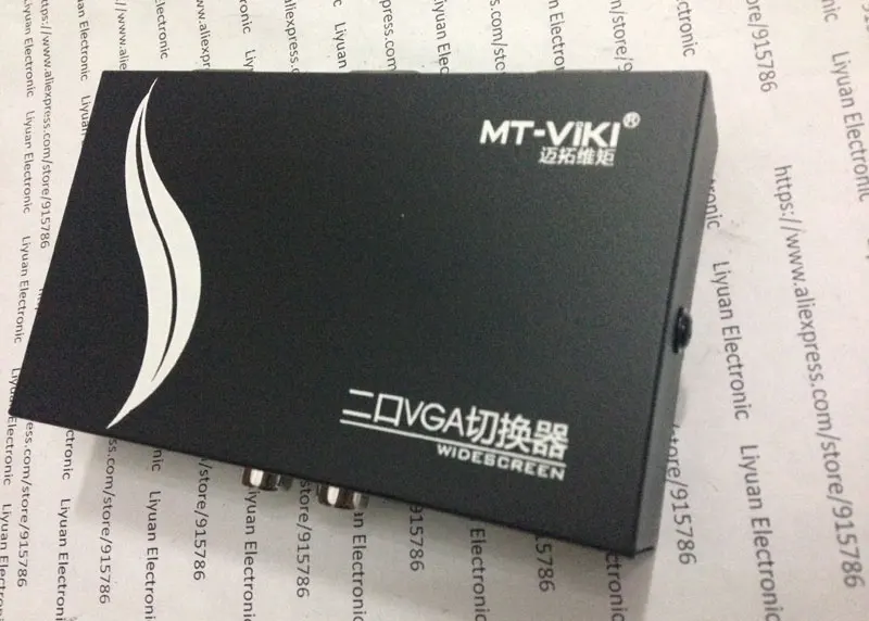 MT-15-2CF 2-портовый мини-коммутатор VGA ручной переключатель два узла совместное