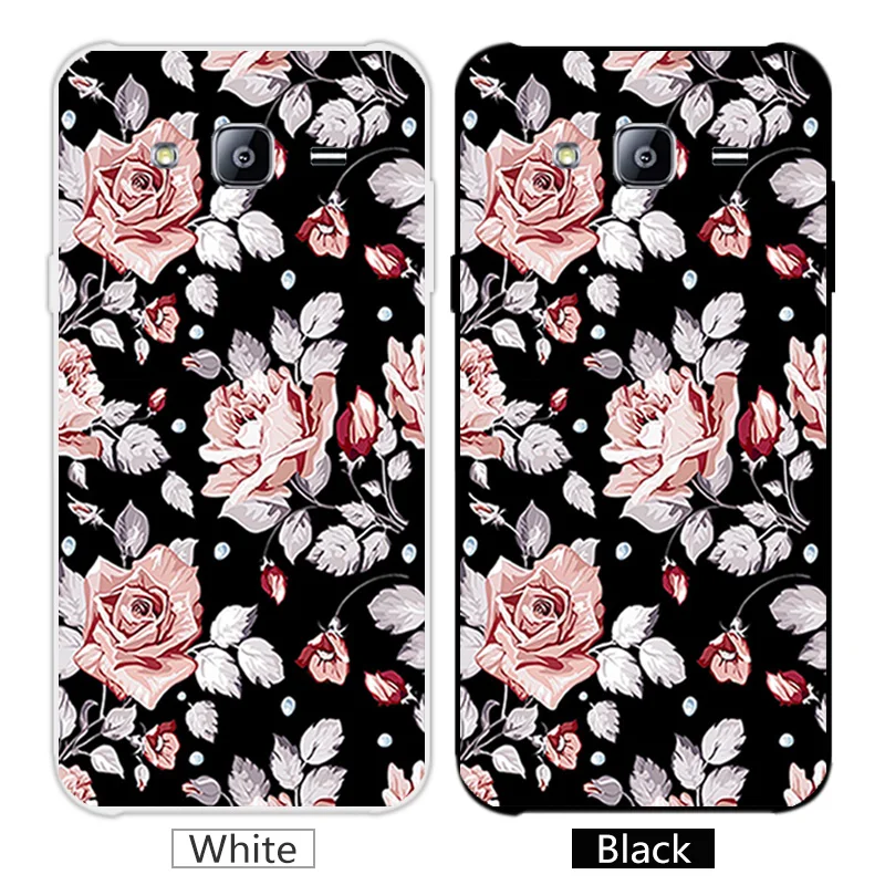 For Samsung J7 Back Black Matte Cover 5.5&quot for Galaxy J700 SM-J700F 2015 Clear TPU Soft Silicon Sunrise Phone Case |
