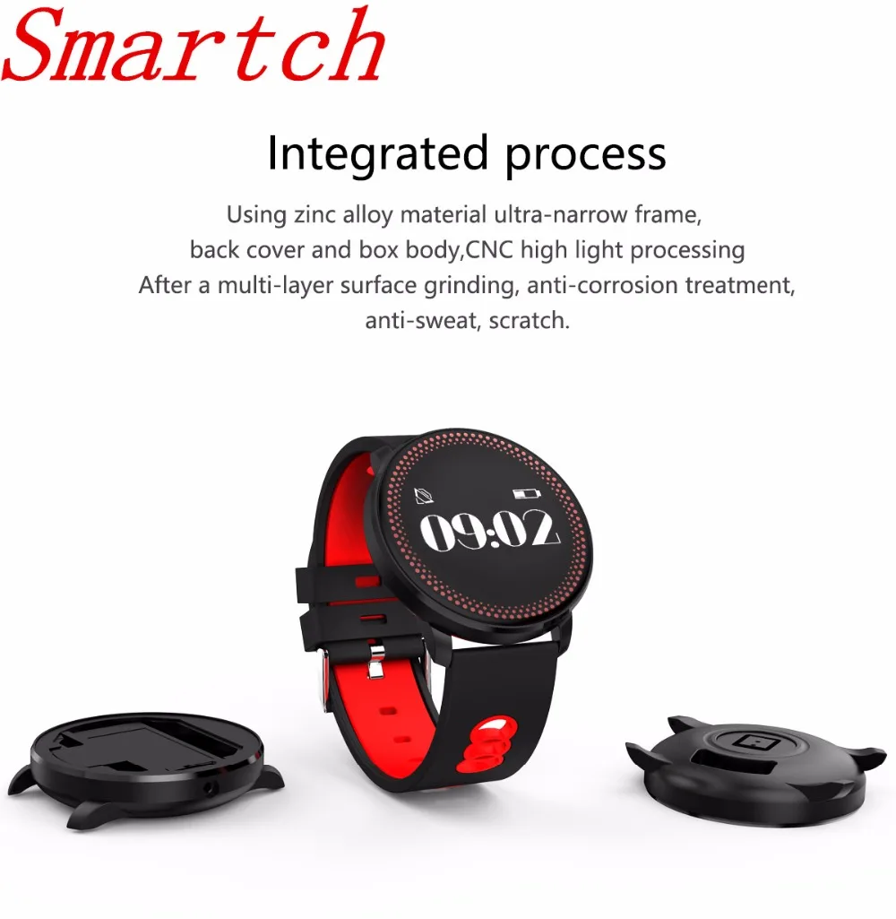 Smartch новые умные часы CF007 монитор сердечного ритма кислорода крови Смарт Браслет