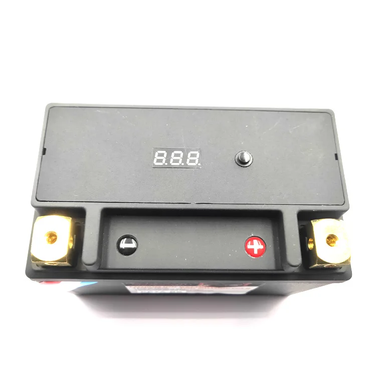 12V 180 260 350 450 480A LiFePO4 литий-железо мотоцикл Батарея платье для детей 4, 5, 7, 9, 10, 12 лет, 14Ah CCA BMS Батарея с Напряжение защиты - Цвет: KP14S