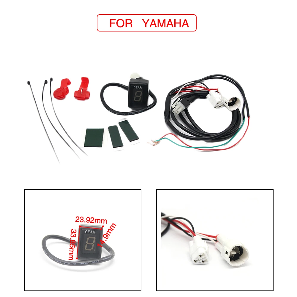 Alconstar универсальный для Yamaha Honda Kawasaki Suzuki Harley мотоцикл Ecu прямое Крепление 1-6 скорость передач дисплей индикатор