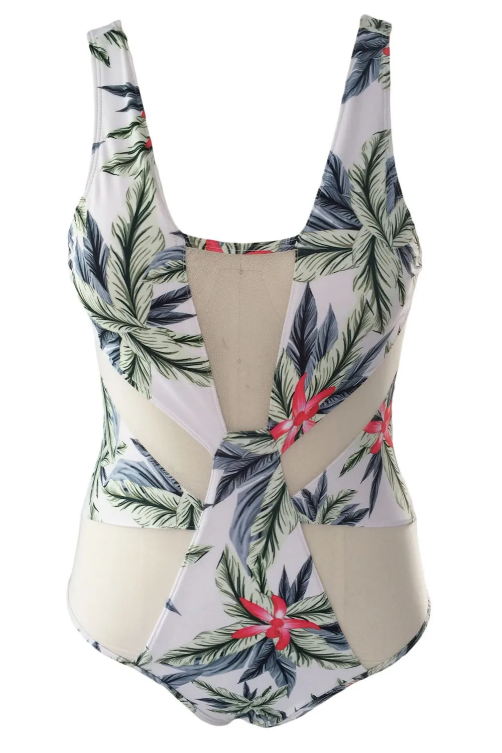 Бесплатная доставка прожектор на гавайском пляже Цельный купальник LC410129|spotlight| |