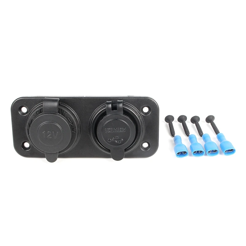 12 V 24 USB разъем для автомобилей и мотоциклов электронное зарядное устройство