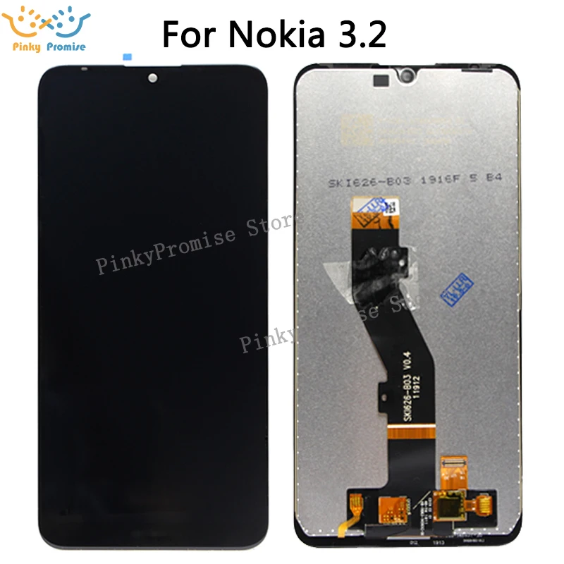 ЖК-дисплей 6 26 дюйма для Nokia 3 2 с сенсорным экраном и дигитайзером в сборе запасные