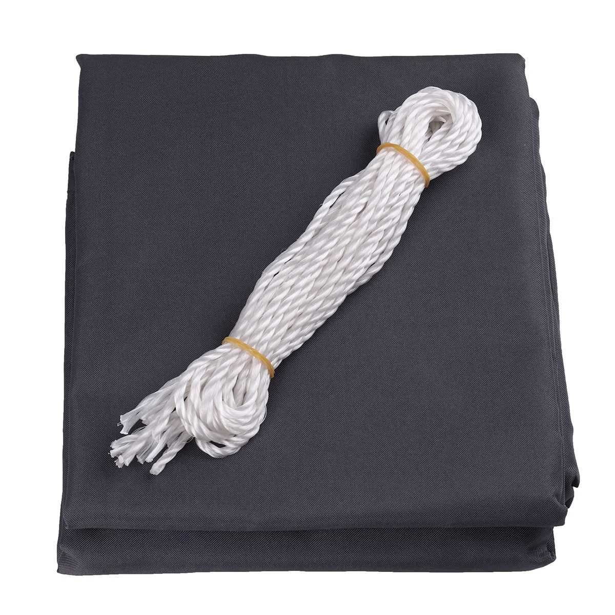 Black 2x3 300D Водонепроницаемый солнцезащитный навес прямоугольник Защита от Солнца Открытый навес сад патио бассейн навес парус тент Кемпинг Тент - Цвет: Black