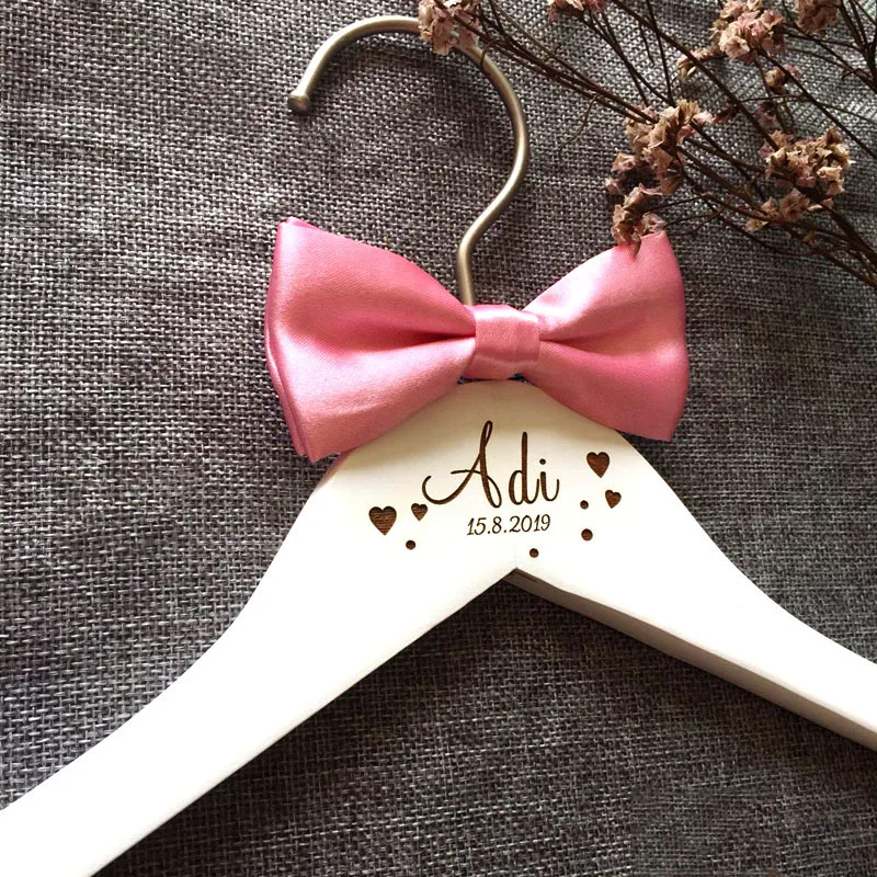 Свадебная Вешалка персонализированный подарок вешалка для подружки невесты и