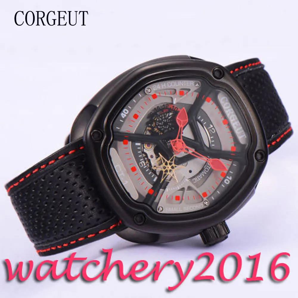 Самая достойная коллекция роскошные мужские наручные часы с серым циферблатом 46