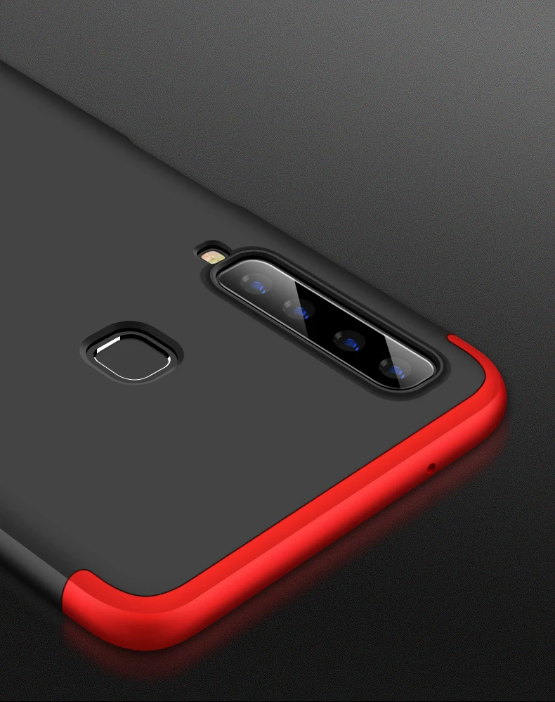 Чехлы для Samsung Galaxy A9 2018 3 в 1 Жесткий ПК Защитный чехол на 360 градусов A9S Star Pro Fundas |