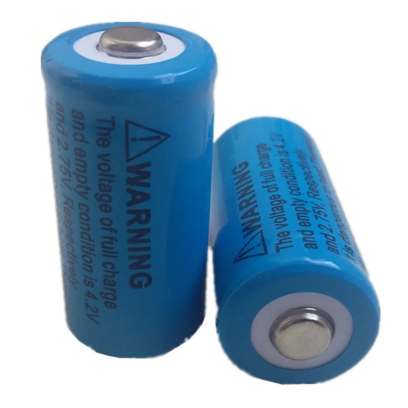 DING LI SHI JIA 6pcs/set 16340 battery 3.7V 1200 mAh rechargeable liion batteries for Led flashlight batery litio | Электроника