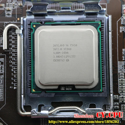 INTEL Ксеон E5345 2 33 ГГц/8 м/1333 МГц/Процессор равен LGA775 Core Quad Q8200 Процессор работает на