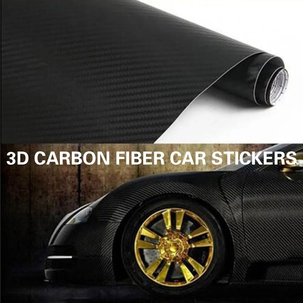 

Vehemo for Graphics Decals Carbon Fiber Car Protection Film Car Sticker Door Car Styling Car Decals Universal Vehicle