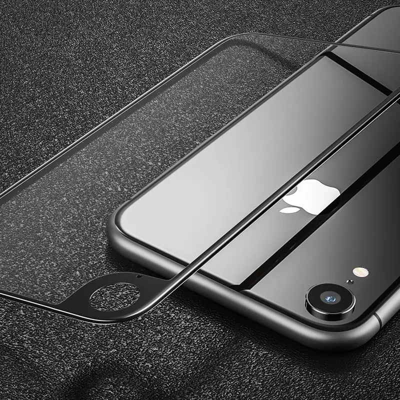 Benks, для iPhone XR, закаленное стекло, задняя пленка KR+ PRO, 3D, изогнутое, полное покрытие, 0,23 мм, для iPhone XR, защитная стеклянная пленка - Цвет: Grey