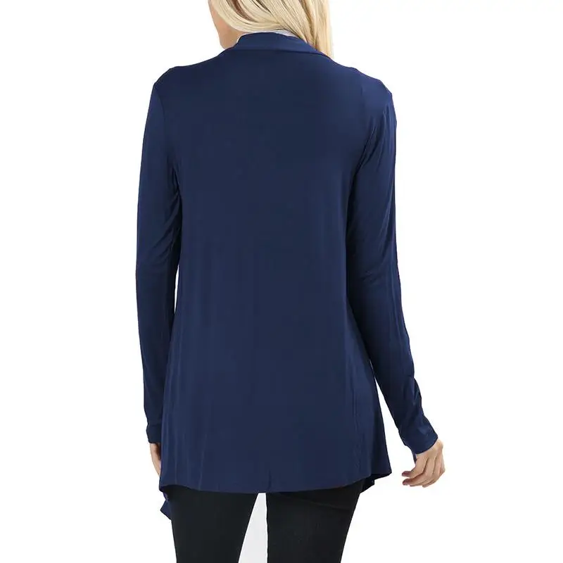 Early Autumn Long Sleeve Slim Women Coat Simple Female Casual Solid Color Streetwear Fashion All-Match Ladies WS9382Z | Женская одежда