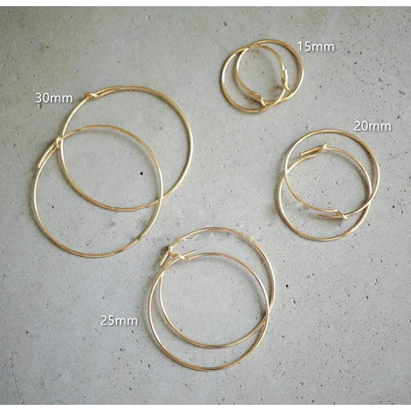 PINJEAS ручной работы 14 k золото наполнение серьги с узором крючки Заушник застежка аксессуары для diy ювелирных изделий
