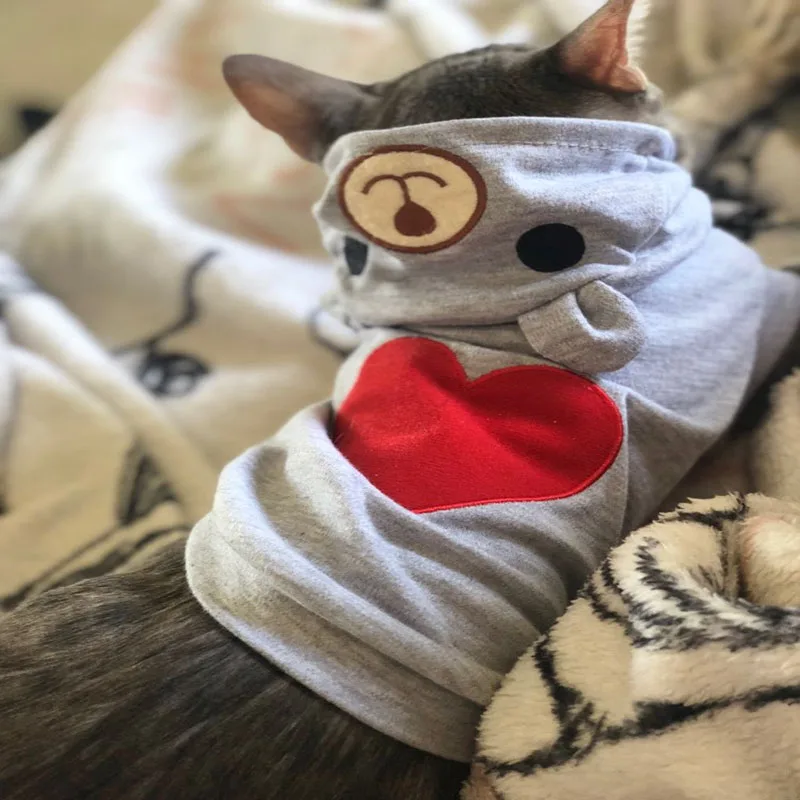 Милая одежда для кошек модное весеннее пальто с капюшоном Одежда маленьких жилет