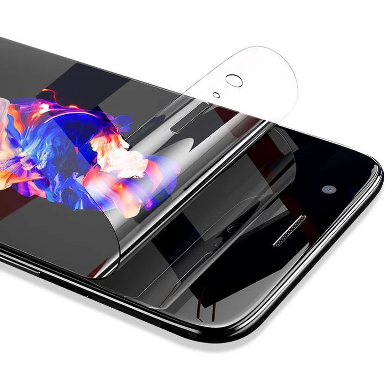 Гидрогелевая пленка для OnePLus 6 T 7 8 9 Pro Полное покрытие мягкая защитная экрана Oneplus