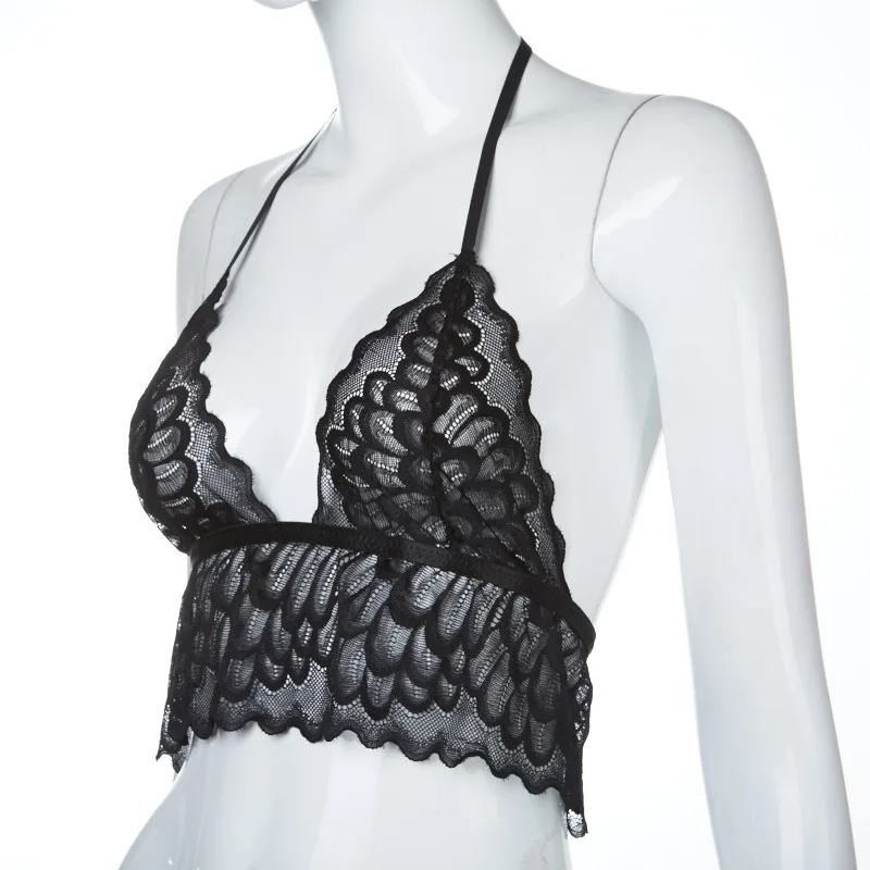 Millyn Лето Для женщин Кружево цветочный Bralet Бюстгальтер Бюстье Растениеводство