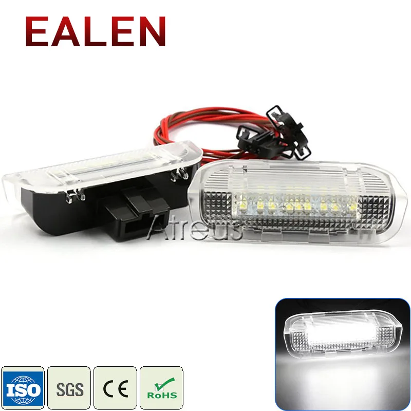 EALEN 1 пара автомобиля светодиодный Дверь Добро пожаловать лампы 12V для VW Golf GTi Polo