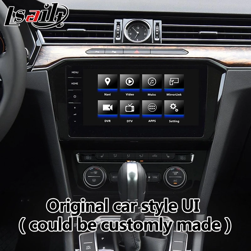 Интерфейс Android / carplay для Volkswagen Passat Tiguan Golf 6 5 8 9 2 discover pro видеоинтерфейс GPS-навигации