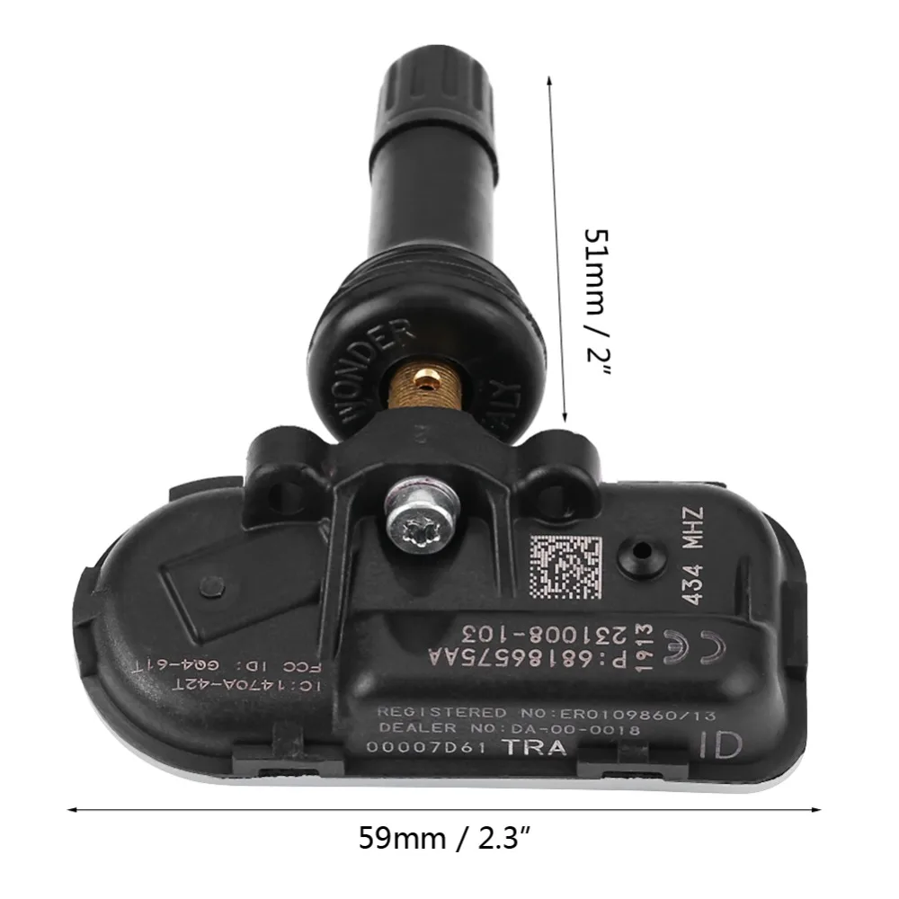 Система контроля давления в шинах автомобиля TPMS датчик 434 МГц для Dodge Ram 1500 2500 3500 2014