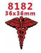 8182 30 шт мультфильм персонаж плоское украшение из смолы PR 7333 - Цвет: 8182