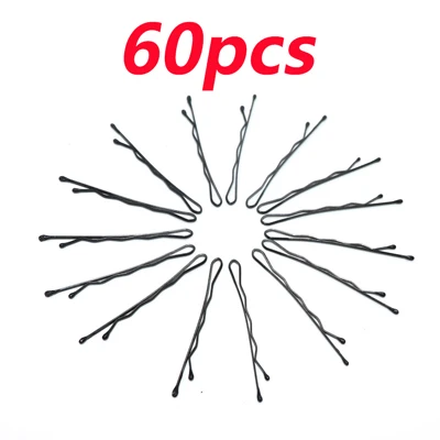Style7 60Pcs Женские аксессуары для волос с жемчугом, бусинки, заколки для волос, конский хвост, держатель для девушек, цветок, свадебные заколки для волос, заколки, украшение для волос - Цвет: Style7 60Pcs