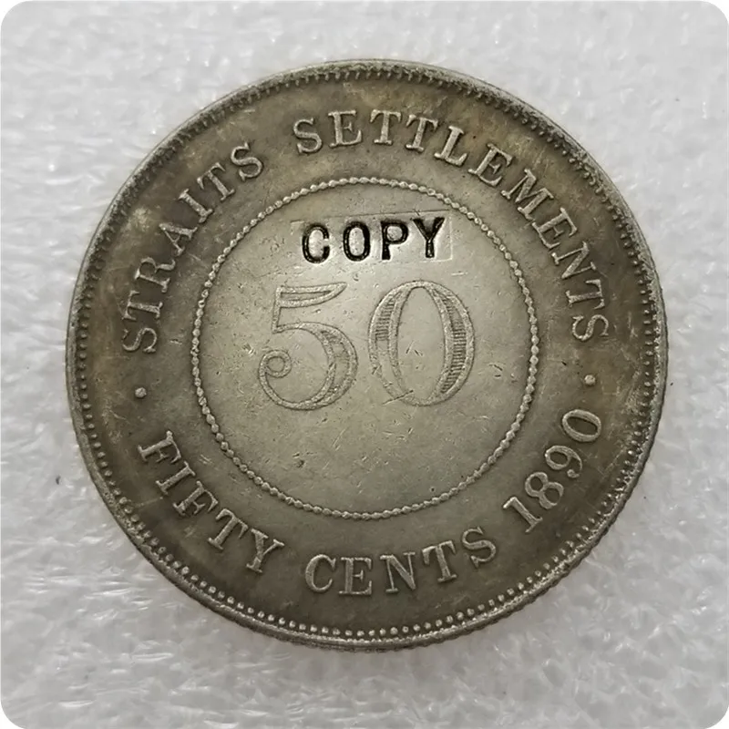 1886-1901 копия монет королевы Виктории стриттс 50 центов | Дом и сад