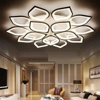 new acrylic modern led ceiling lights for living room bedroom plafond luces led decoracion techo fixtures led light